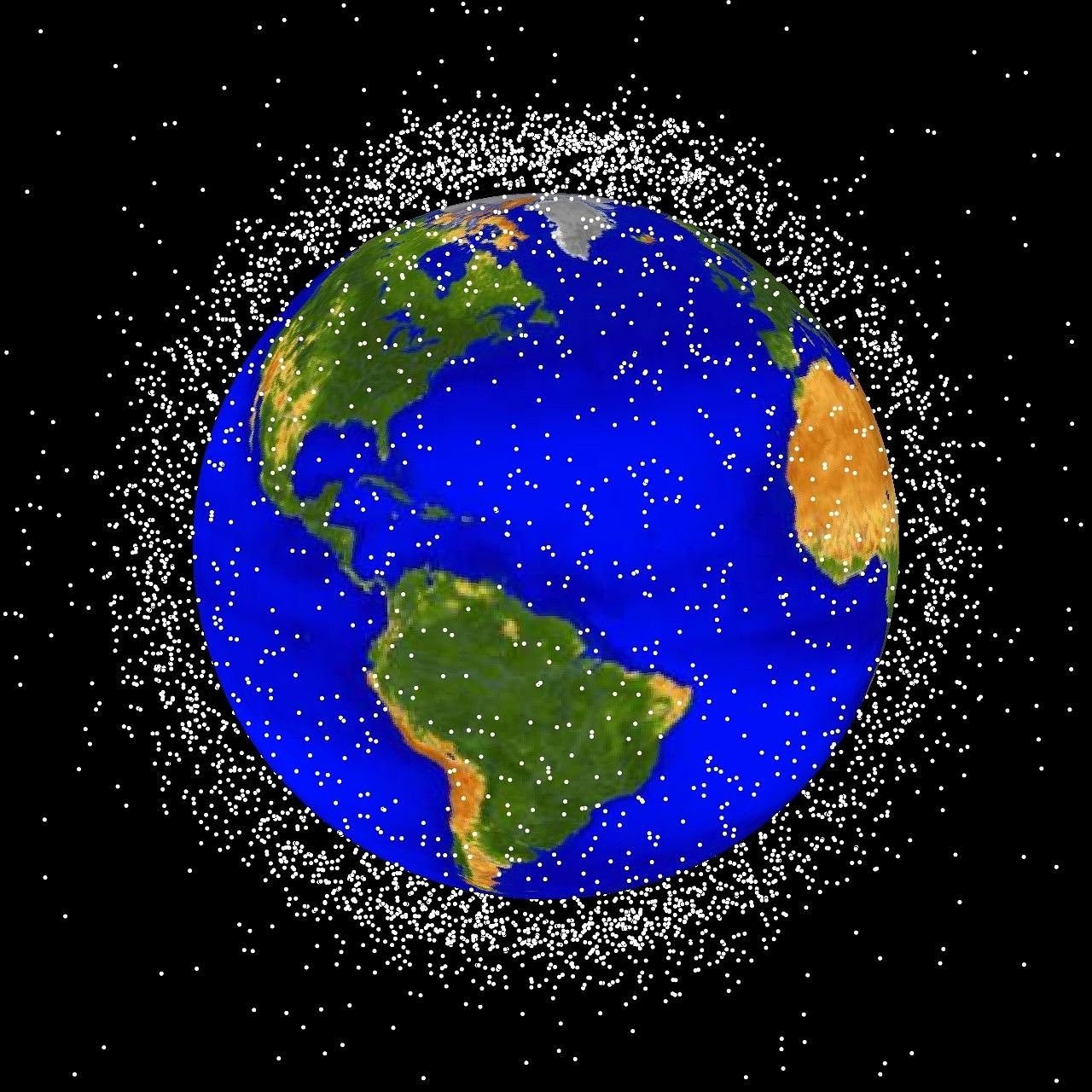 波音制造的卫星在太空解体 产生大量碎片威胁其他卫星